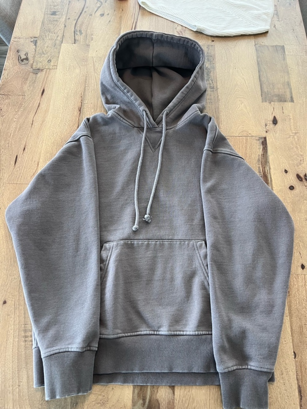 Zara Gray Pullover Hoodie with Kangaroo Pocket